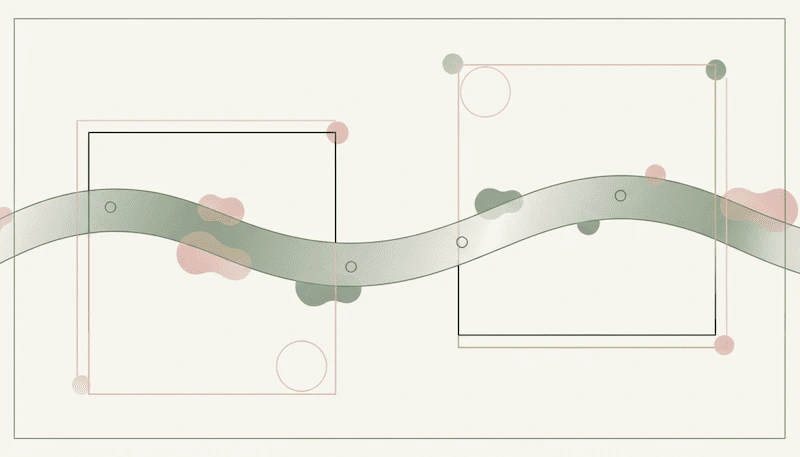 Illustration einer Jahres-Haltefrist in Pastellfarben als Symbol für steuerfreie Krypto-Gewinne in Deutschland