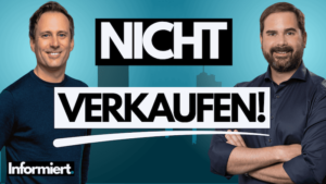 Sebastian Hell und Timo Baudzus am Anlegertag München erklären, wie man langfristig Geld anlegen kann