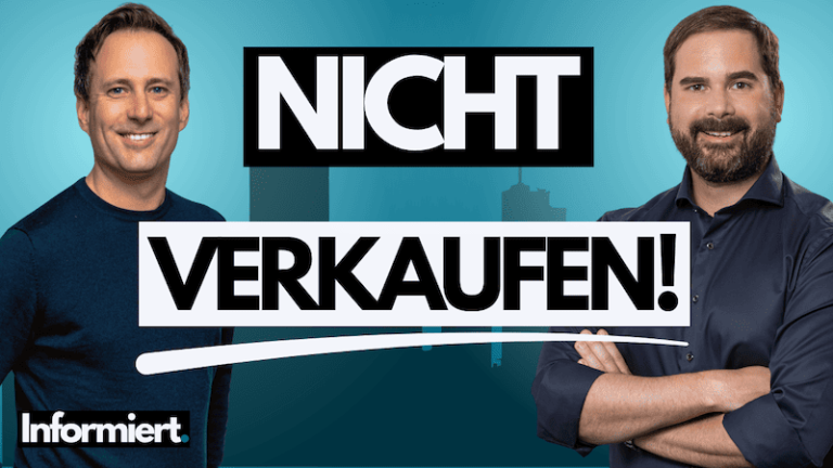 Sebastian Hell und Timo Baudzus am Anlegertag München erklären, wie man langfristig Geld anlegen kann