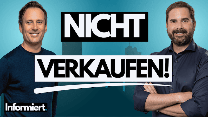 Sebastian Hell und Timo Baudzus am Anlegertag München erklären, wie man langfristig Geld anlegen kann